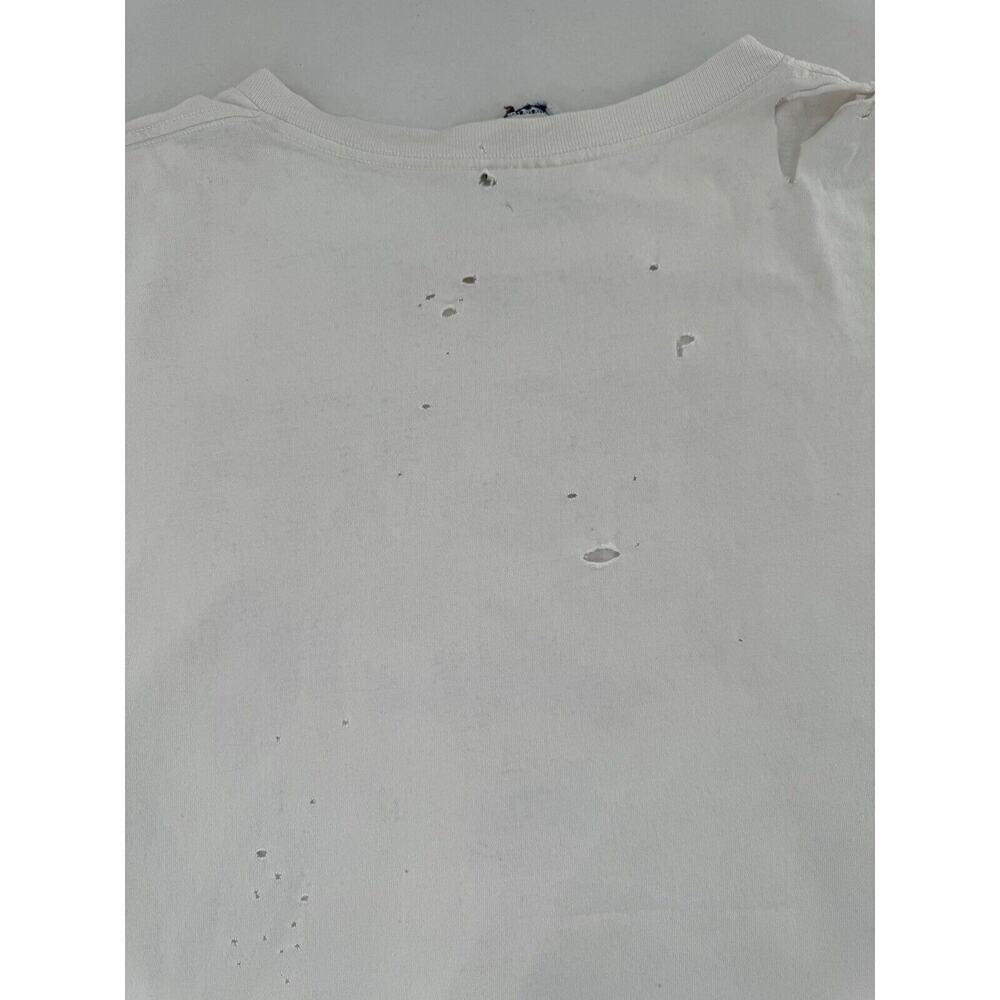 Vtg Chicago Bulls T Shirt 1996 NBA Champs 90s Rap Tee It’s 4 Real Bullieve it XL - Picture 10 of 13